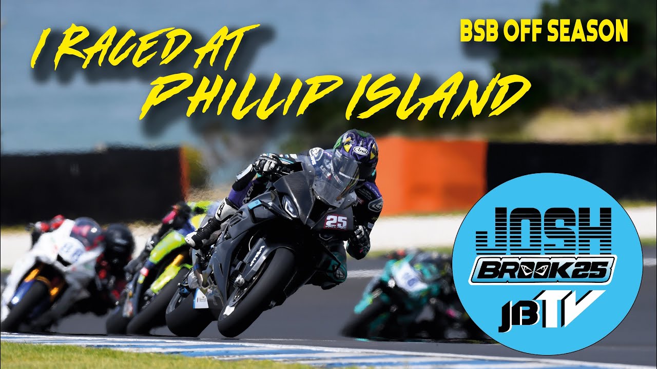 My BSB off-season: Racing at Phillip Island & a lucky escape
