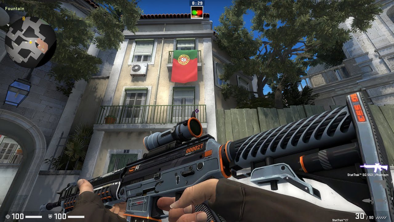 CSGO StatTrak&trade; SG 553 Phantom Minimal Wear