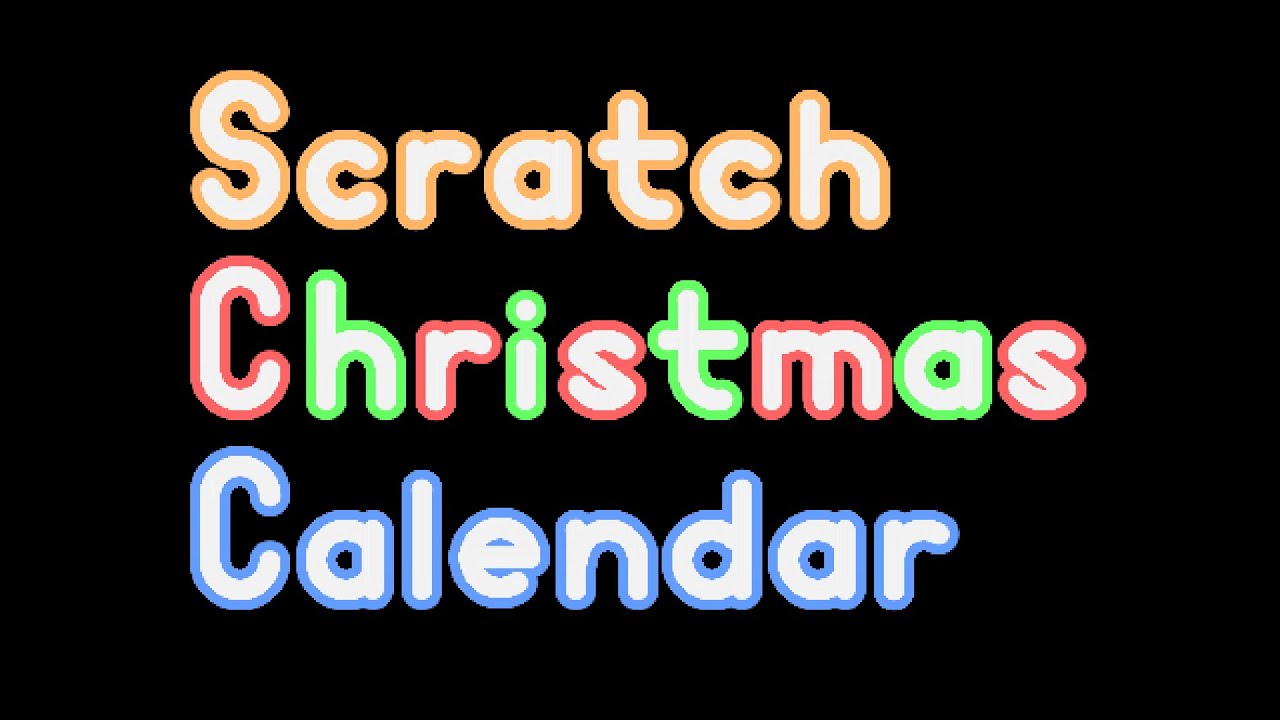 12/1 點擊遊戲【Scratch聖誕日曆】[Scratch Christmas Calendar]
