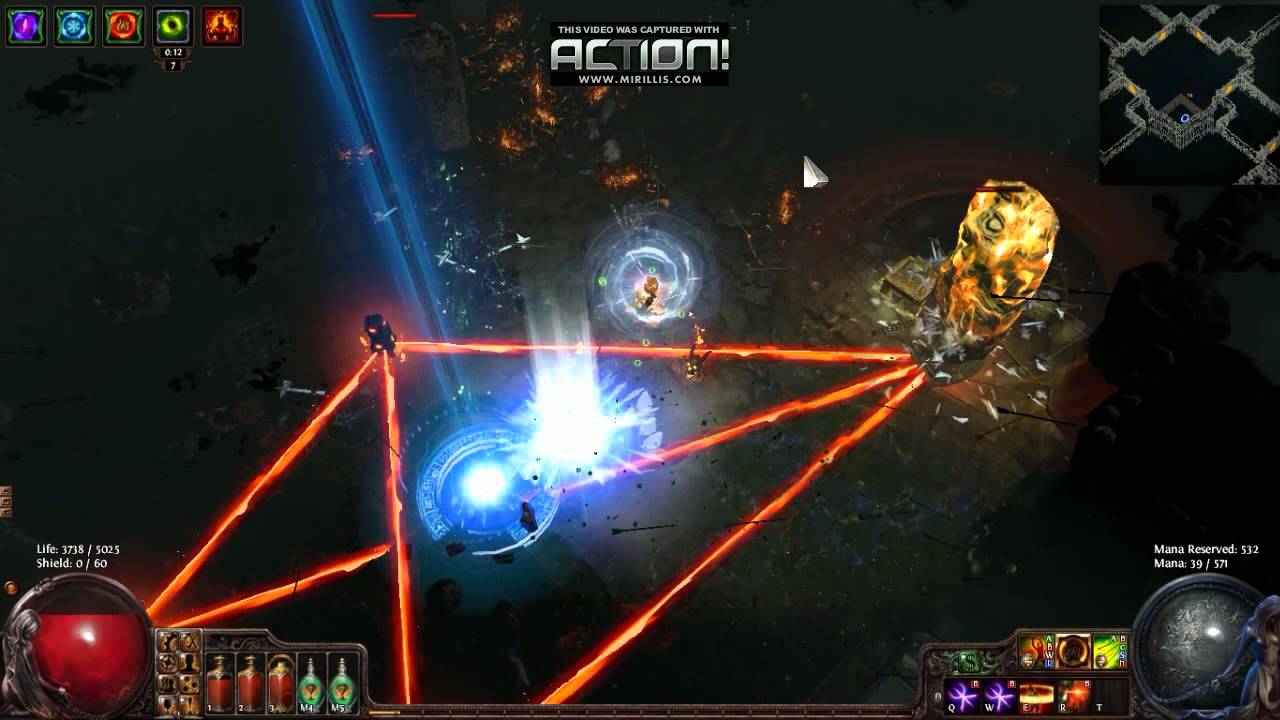 Path Of Exile Olmec's Sanctum Maze Boss Lucznik Po Polsku