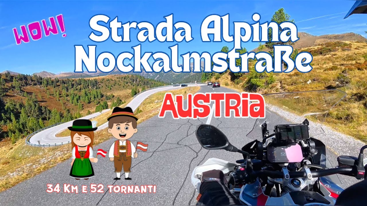 Strada Alpina Nockalmstraße in Carinzia