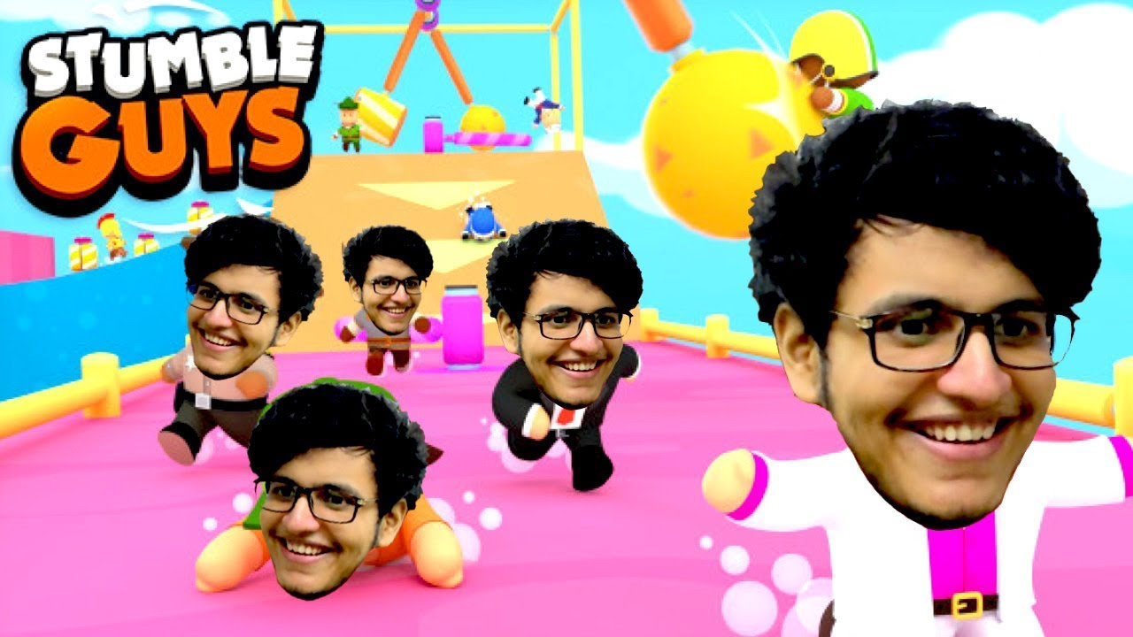 Stumble Guys but Funnier than Triggered Insaan's Video