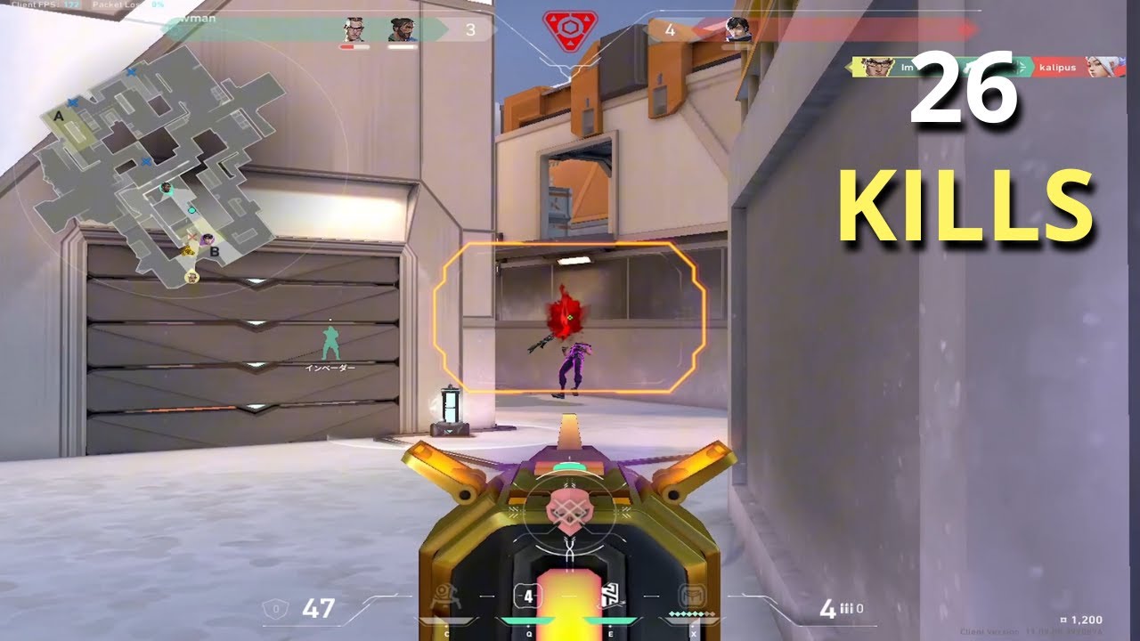 Valorant - 26 Kills As Chamber Icebox Full Gameplay (No Commentary)