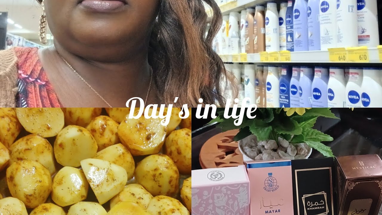 Running errands, window shopping, buying fragrances.  Linient Chege 
