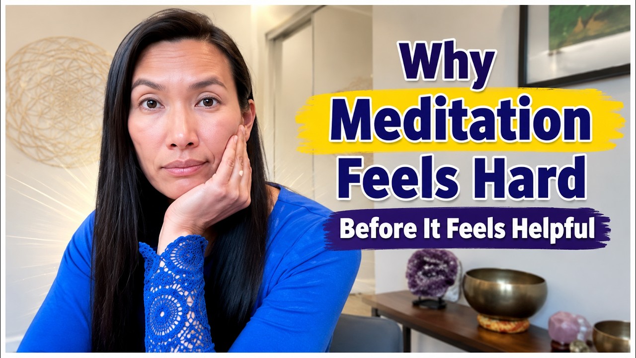Why Meditation Feels Hard Before It Feels Helpful