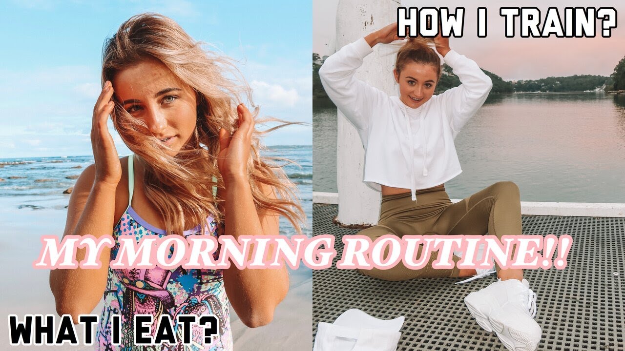 My Morning Routine!! Swim TRAINING Vlog!! School Lunch Ideas
