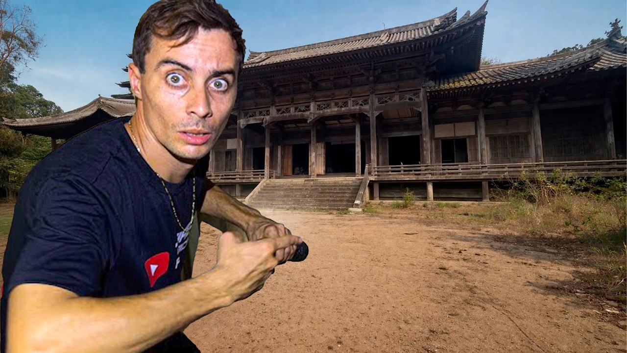 Encontrei um Templo Japon&ecirc;s Abandonado e Esquecido Pelo Tempo
