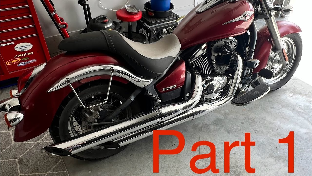 Почему этот мотоцикл Kawasaki Vulcan 900 2008 года выпуска не заводится? Часть 1!