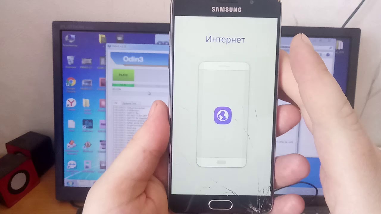 FRP! Samsung A510F Galaxy A5 2016 Сброс аккаунта гугл. Android 7