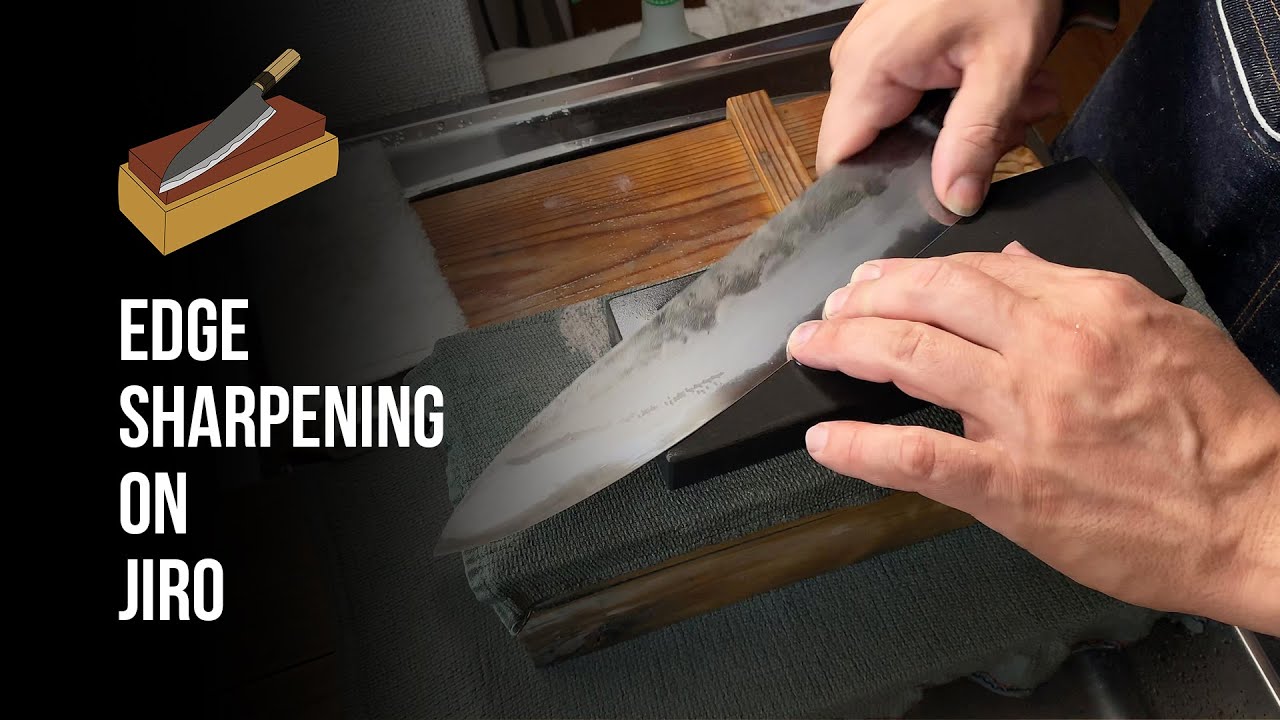 Edge sharpening on Jiro | IVAN THE SHARPENER