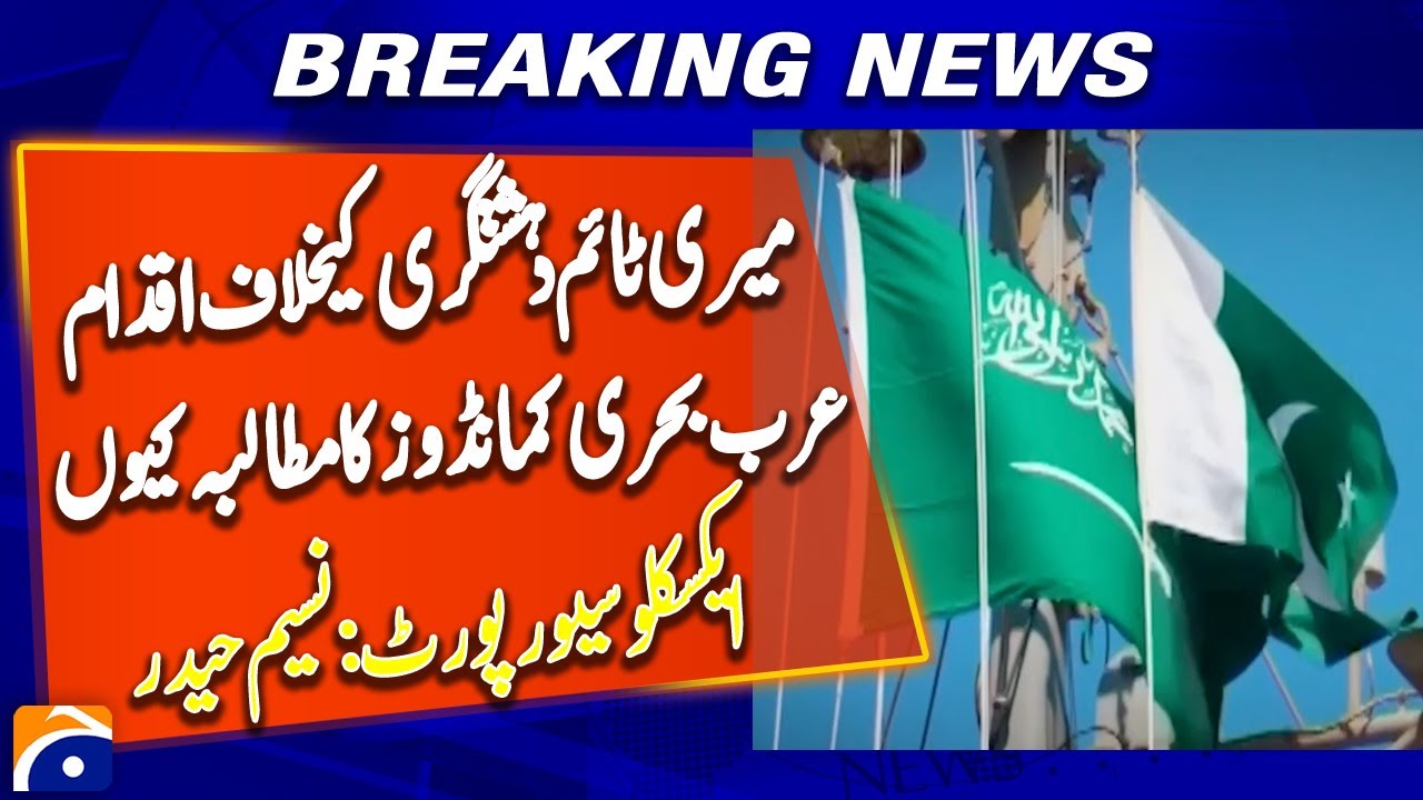 Arab Countries Stress For Maritime Cooperation and Coordination | Aman | Nasim Haider | Geo News