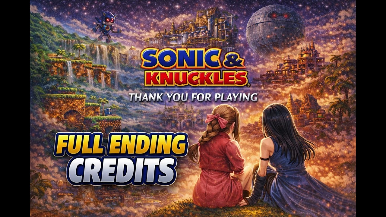 SONIC & KNUCKLES — END CREDITS | We Made It to the End