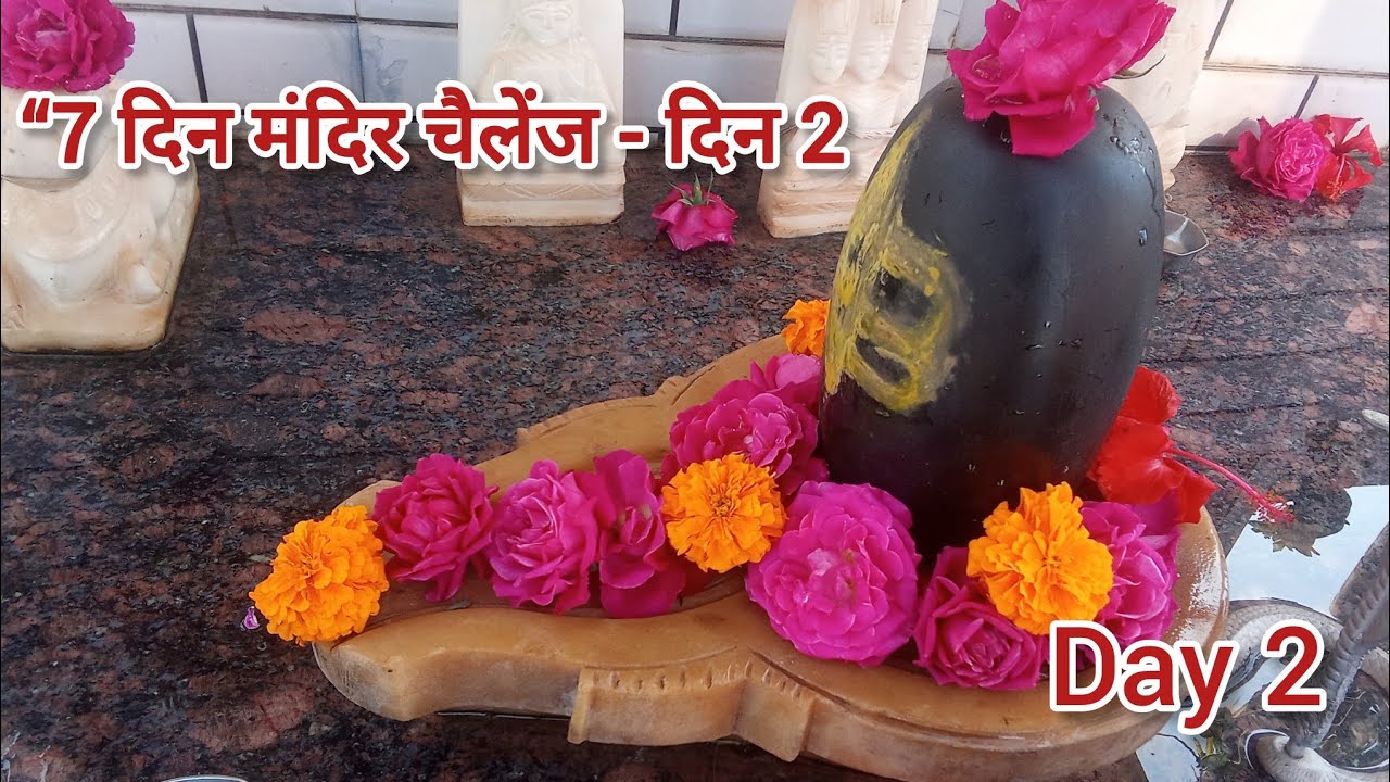Day 2/7 दिन मंदिर जाने का चैलेंज | दिन 2 | रोज़ मंदिर जाने से क्या होता है? 🙏