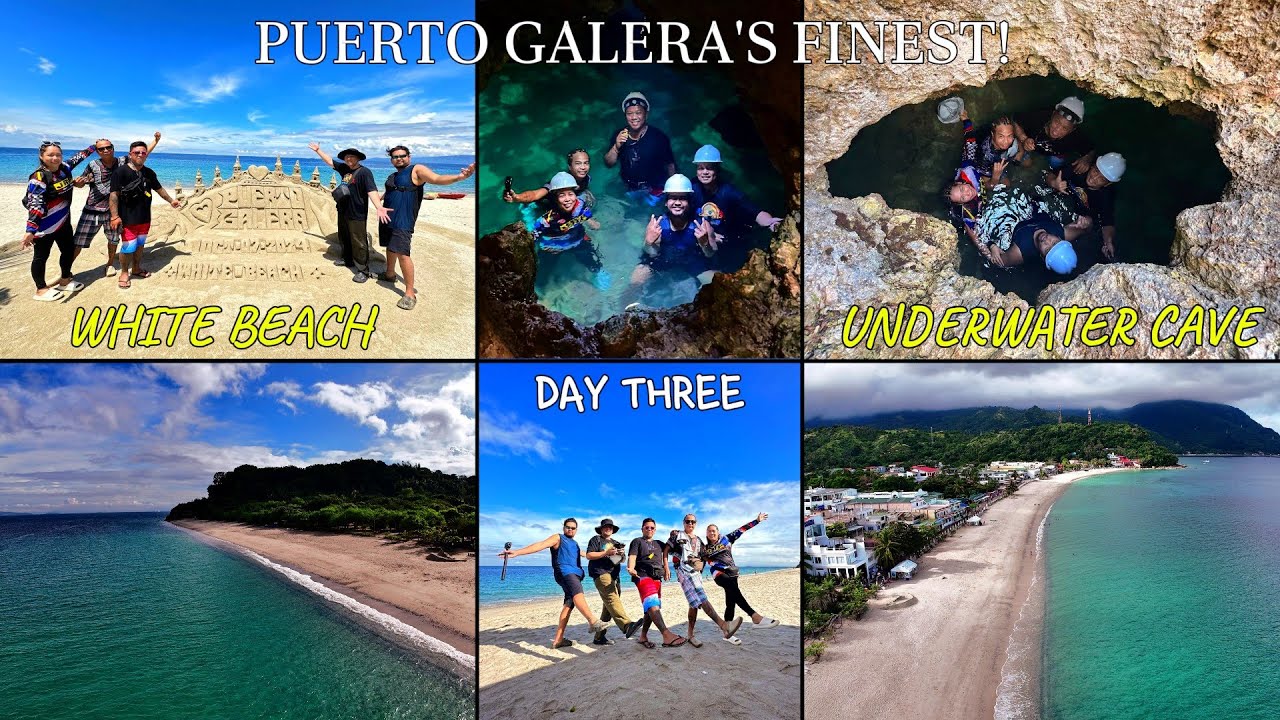 Mindoro Loop Day 3 Puerto Galera White Beach Mindoro Coral Garden Underwater Cave Fantasy World