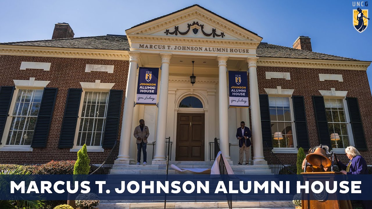 UNCG Honors Alumnus Marcus T. Johnson with Alumni House Naming