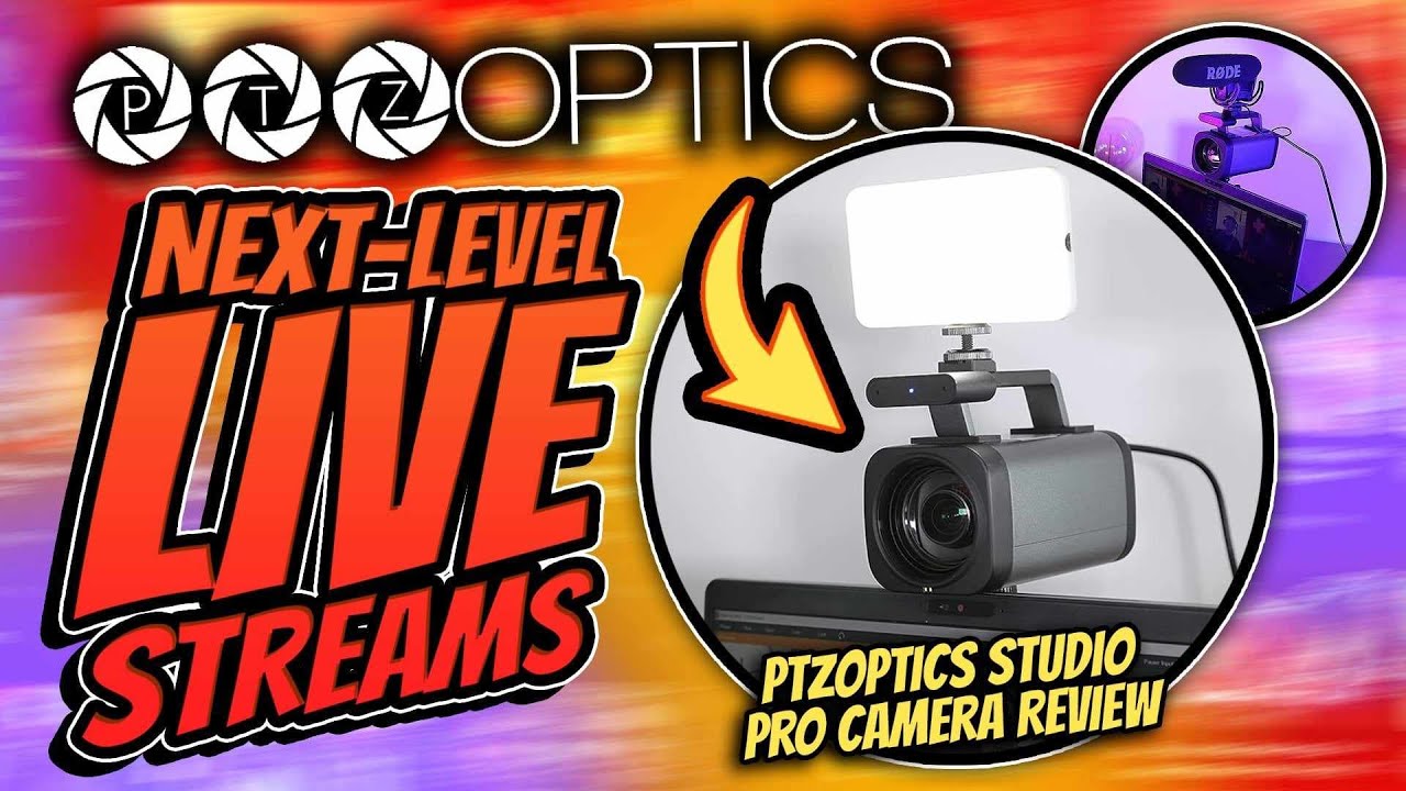 PTZOptics Studio Pro Camera Review! Next Level Livestreams!