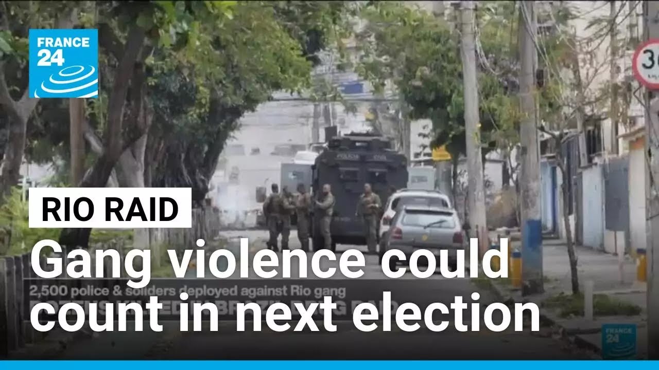 Deadly Rio drug raid could make 'gang violence an electoral issue next year' &bull; FRANCE 24 English