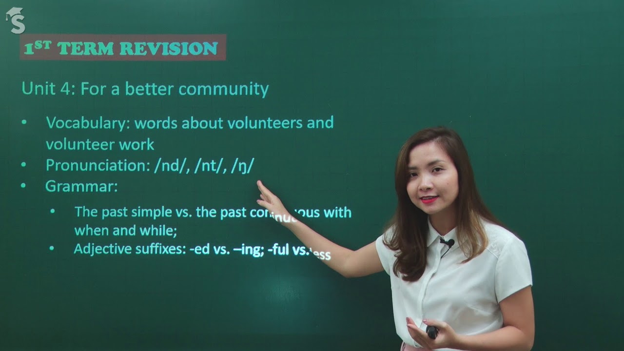 Ôn tập và Kiểm tra học kỳ 1 – tiếng Anh 10 chương trình mới - Cô Hoàng Xuân