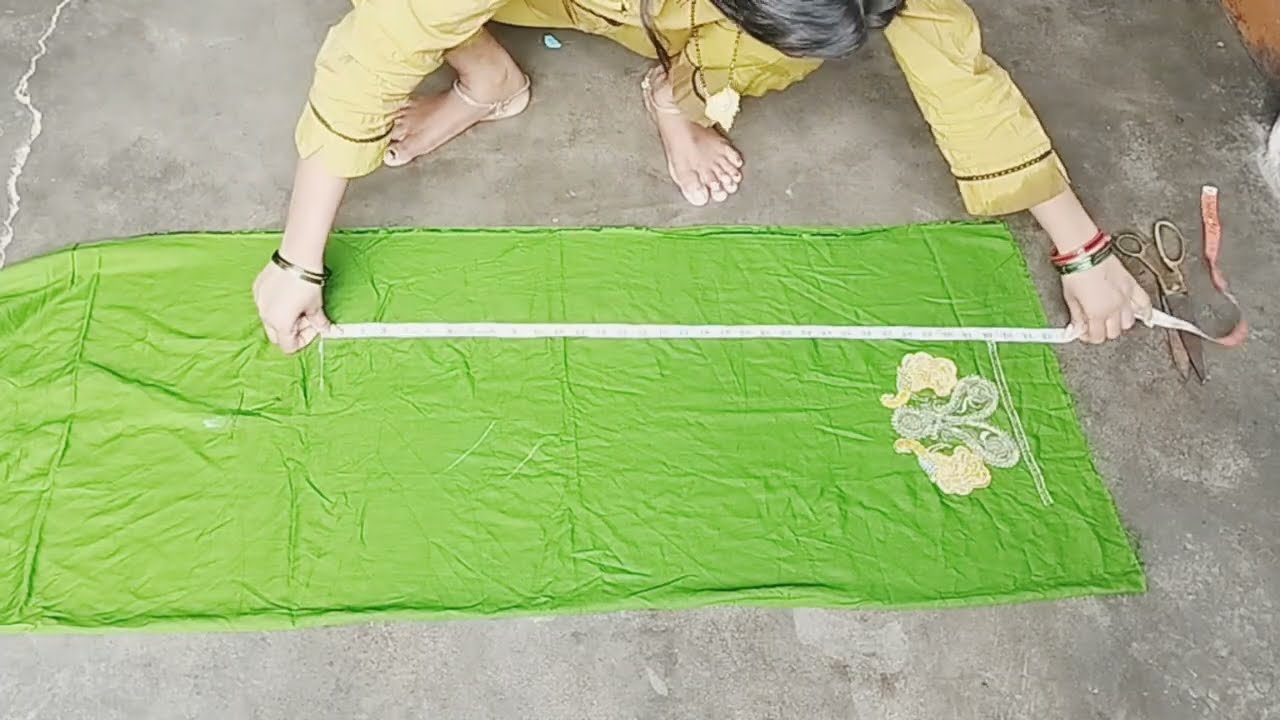 कढ़ाई वाली सलवार बनाना सीखें तो | Embroidery Salwar Cutting & Stitching | SheetalHeamu