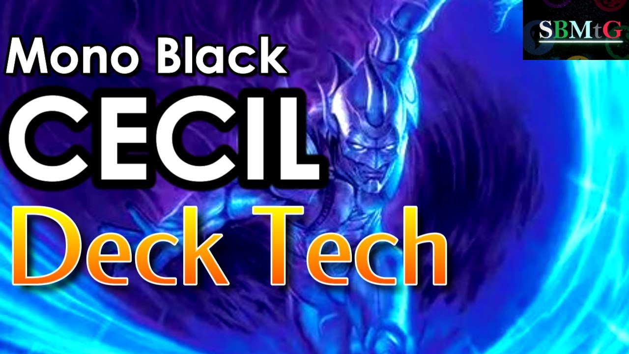 Deck Tech: Mono Black Cecil Aggro | Final Fantasy Standard | Mtg
