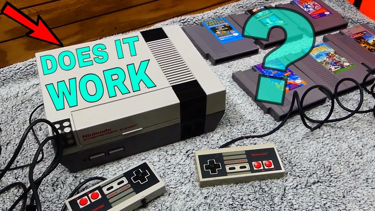 Работает ли NES, которую я нашёл в мусорном контейнере, или она сломана?!?