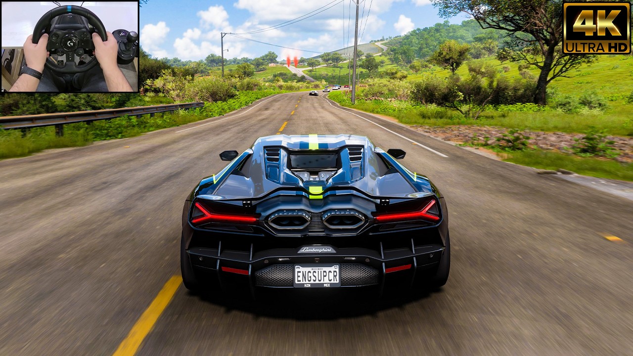 LAMBORGHINI REVUELTO VS Hypercars - Forza Horizon 5 | Logitech G923 Steering Wheel