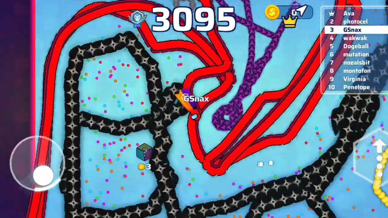 January 12, 2026,snake.io🐍Wolfy snake skin🐍Wolfy snake Zero to Hero gameplay🐍Snake Struggle