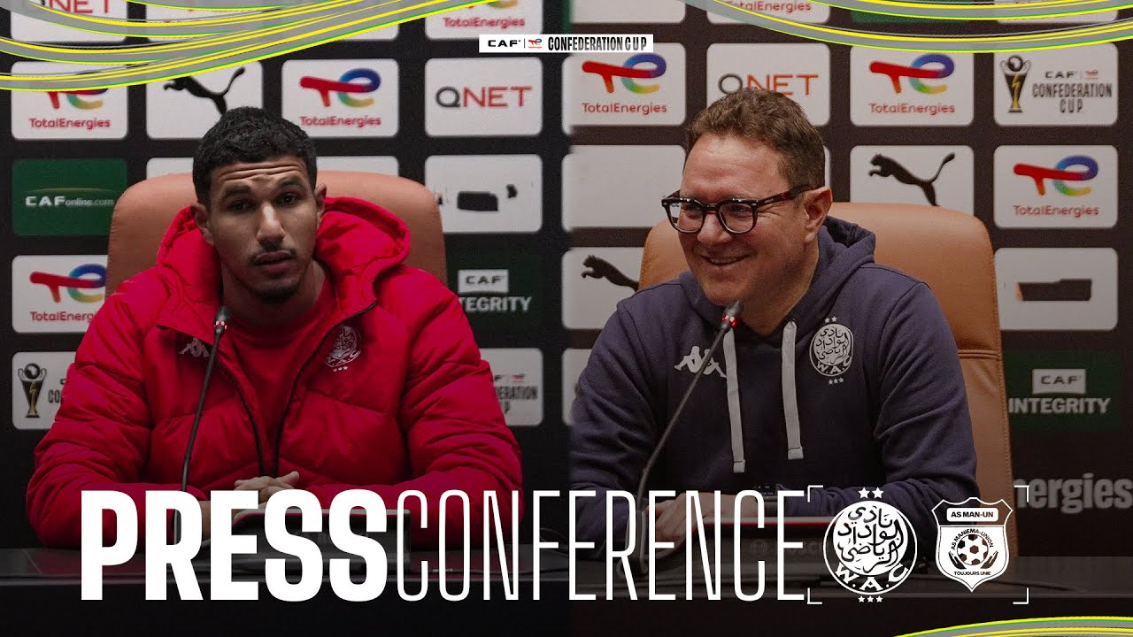 Press Conference | Coach Amine Benhachem & Naim Byar Preview Tomorrow’s Game vs Maniema Union ⚽🎙️