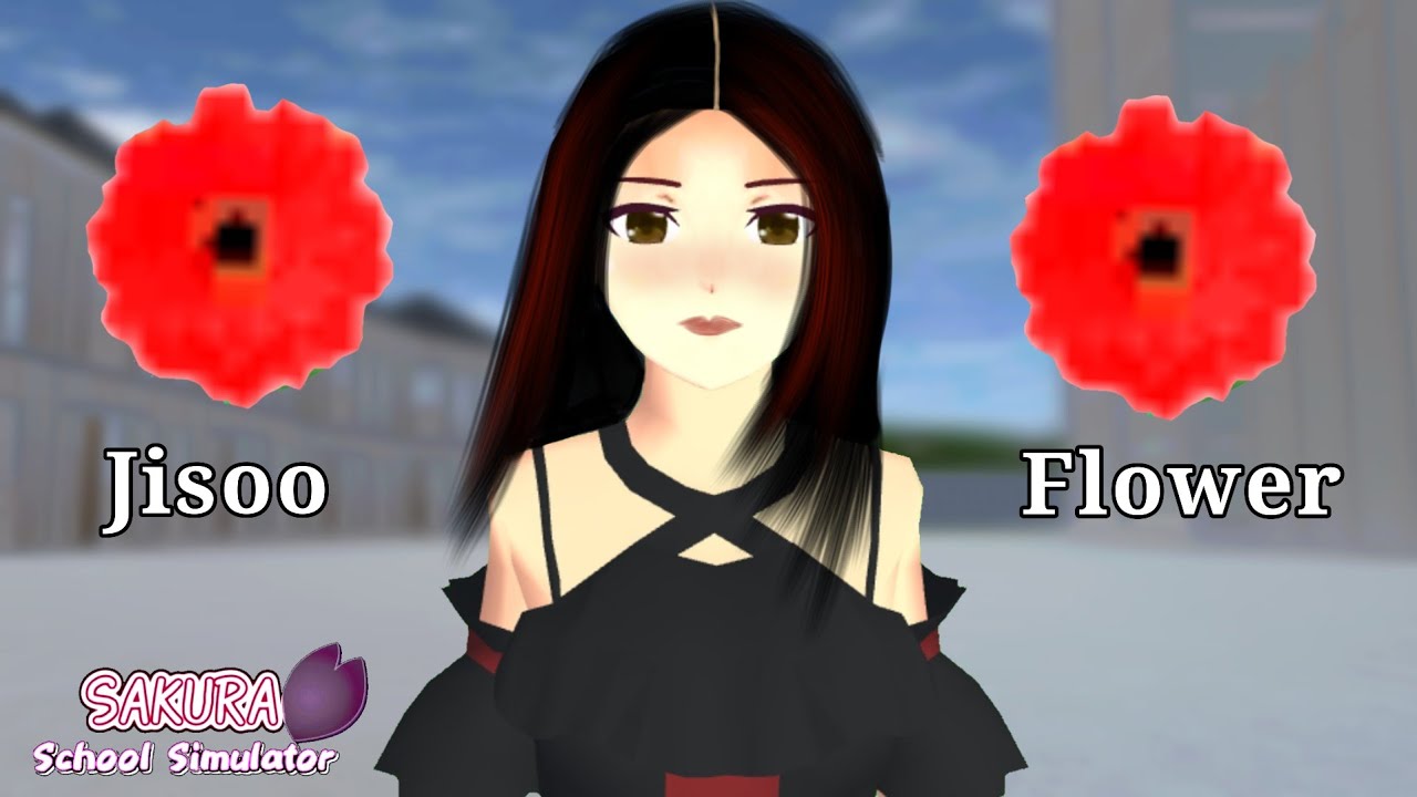 jisoo Flower mv || Sakura school simulator || The Sakura Blossom #flower #jisoo #trending