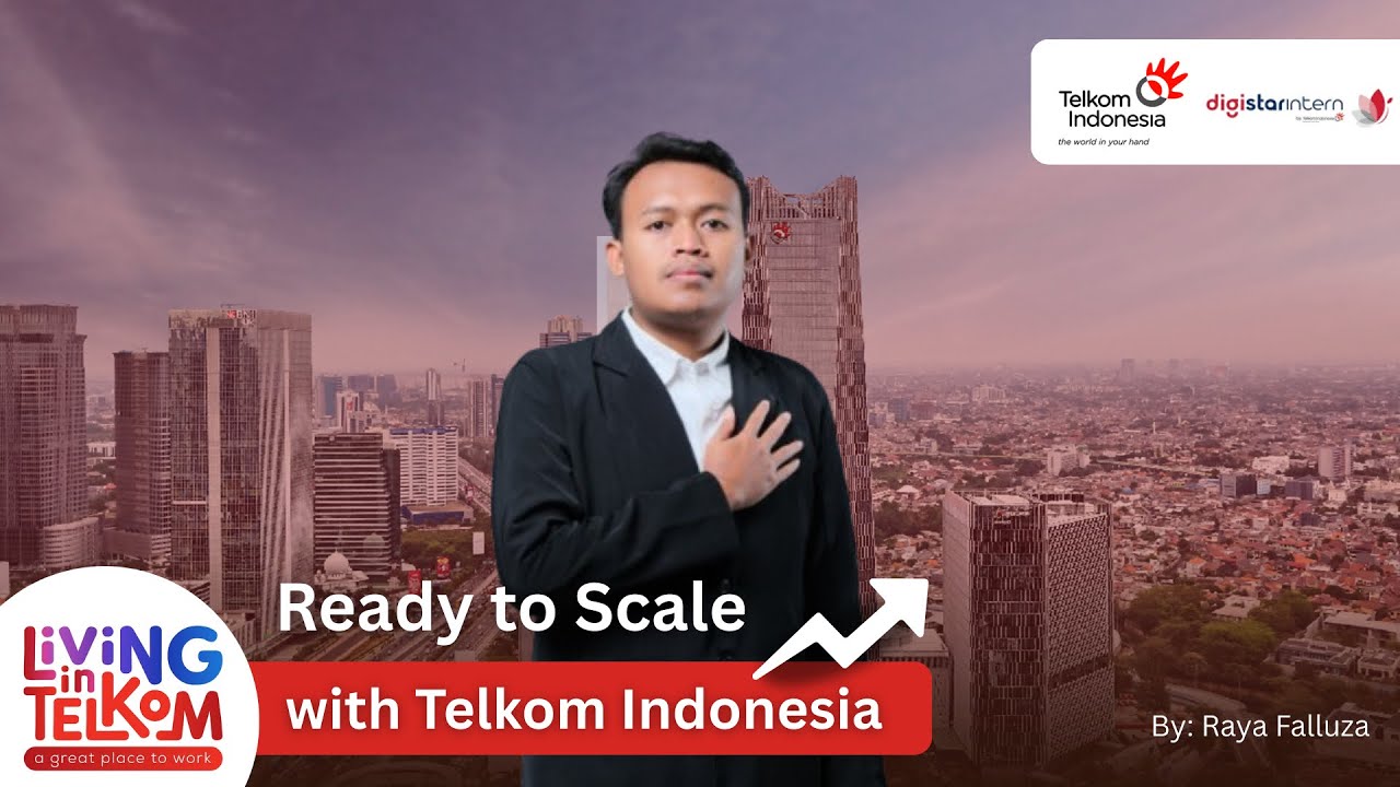 Ready to Scale with Telkom Indonesia | Video Resume Digister Internship Telkom 2026 | Raya Falluza 