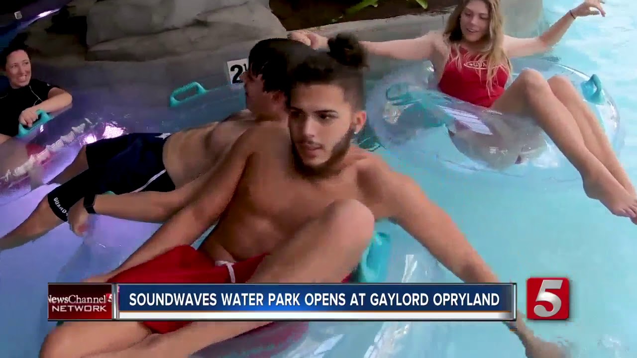 SoundWaves at Gaylord Opryland opens with a splash; water park combines water, music