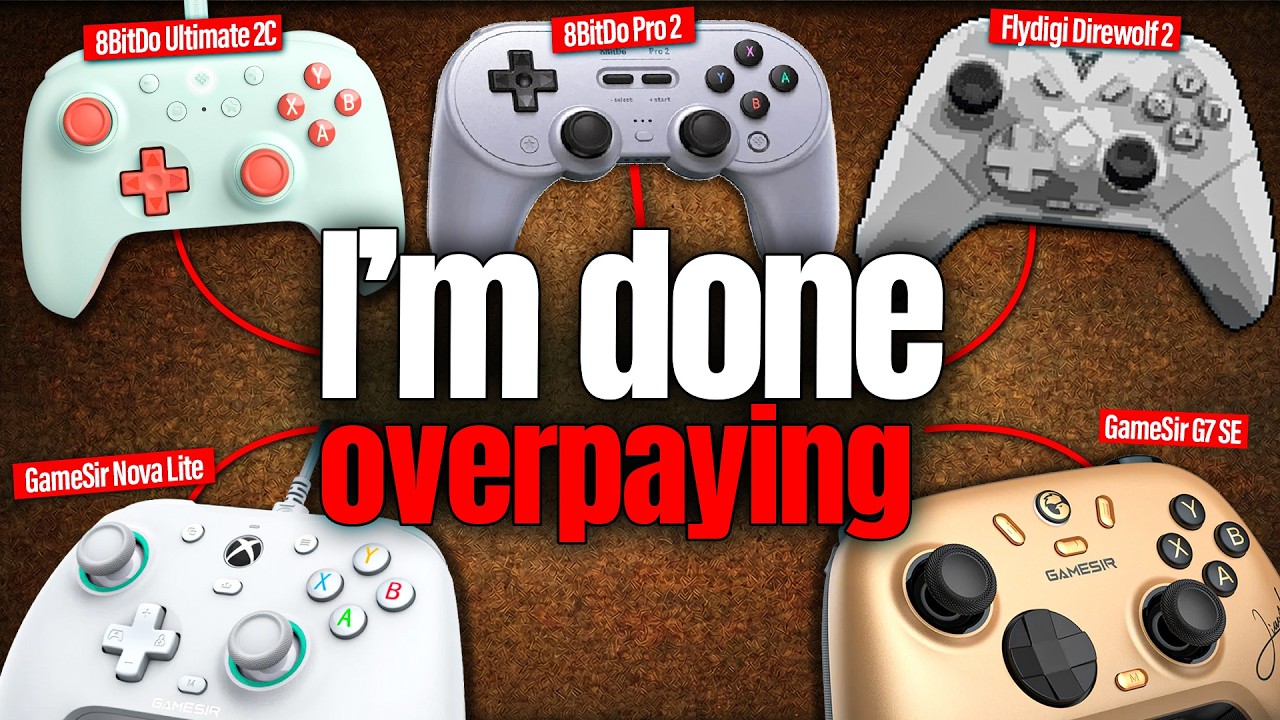 PS5 & Xbox Controllers Are a Scam: Try These 5 Budget Beasts Instead