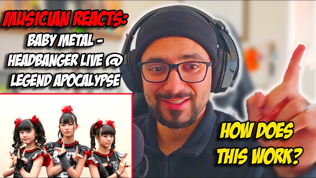 Musician reacts to BABYMETAL - Headbanger Live @ Legend 1997 Apocalypse #reaction #babymetal