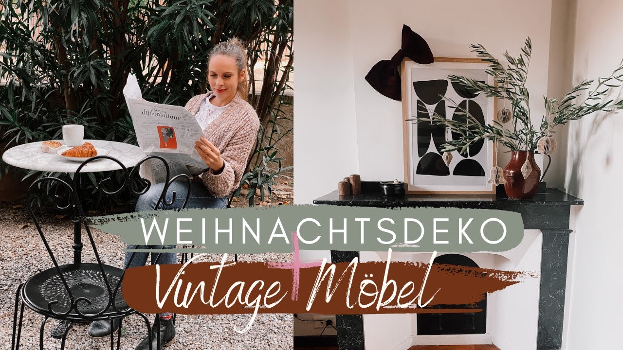 WEIHNACHTSDEKO geht los! | Neue Second Hand Möbel, Stuhl-Upcycling, Wort zum Sonntag| Jelena Weber