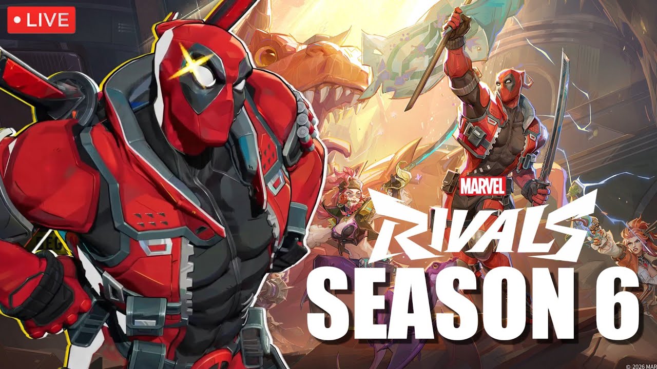 🔴 Deadpool GAMEPLAY + ABILITIES Marvel Rivals: Season 6 Update! |  Marvel Rivals India 
