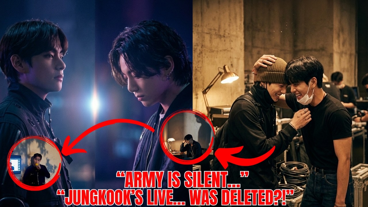 О БОЖЕ МОЙ!😱 Чонгук внезапно удалил свой прямой эфир после упоминания Ви? Ви посылает сигнал Чонгуку