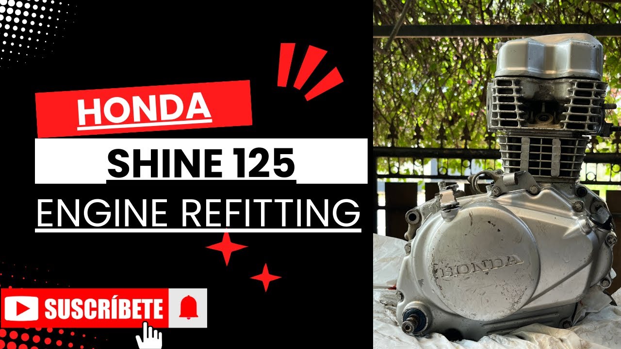 HONDA SHINE 125 FULL ENGINE ASSEMBLY IN MALAYALAM