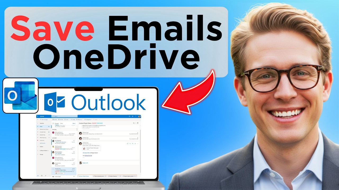 Как сохранить электронные письма из Outlook в OneDrive (полное руководство 2026 года)