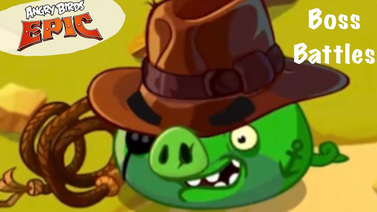Angry Birds Epic Boss Battles — Western Slingshot Woods: Adventurer