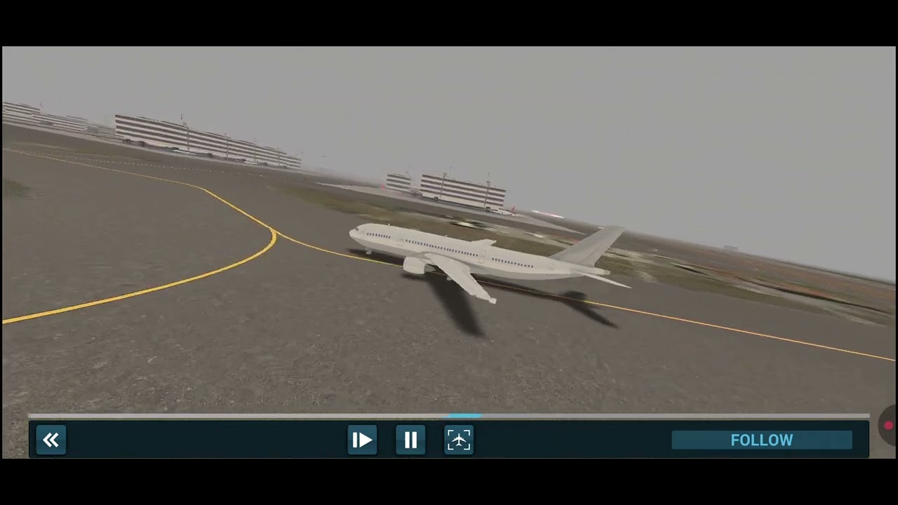 Flight Pigeon Airlines AIRBUS A300         FULL LANDING  Ufa   🛬   Rome