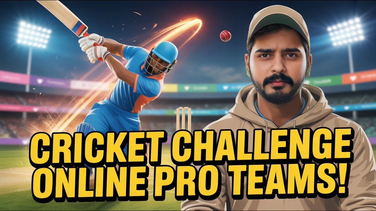 Scored six sixers in a single over & lost a game with 1 run 🫣Cricket Challenge Pro Teams Online Live