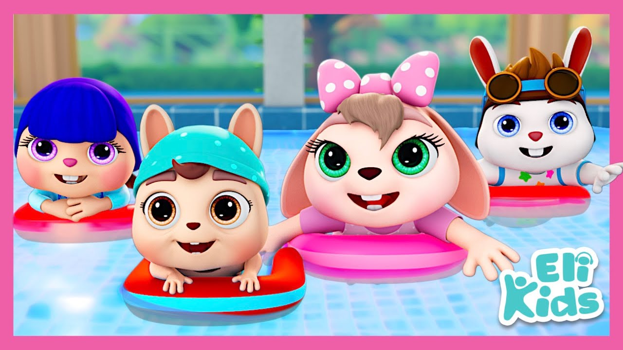 Swimming Pool MEGA Fun | Eli Kids Songs Compilations