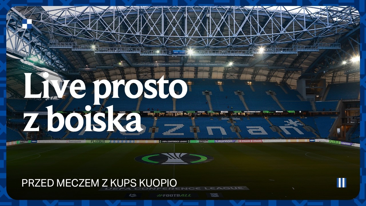 LIVE | Transmisja prosto z murawy przed meczem z KuPS Kuopio