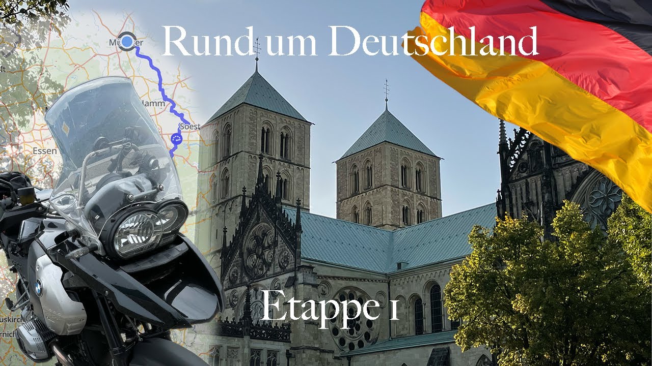 Motorradreise (2025) Mit dem Motorrad einmal rund um Deutschland - Etappe 1 Sauerland bis Münster