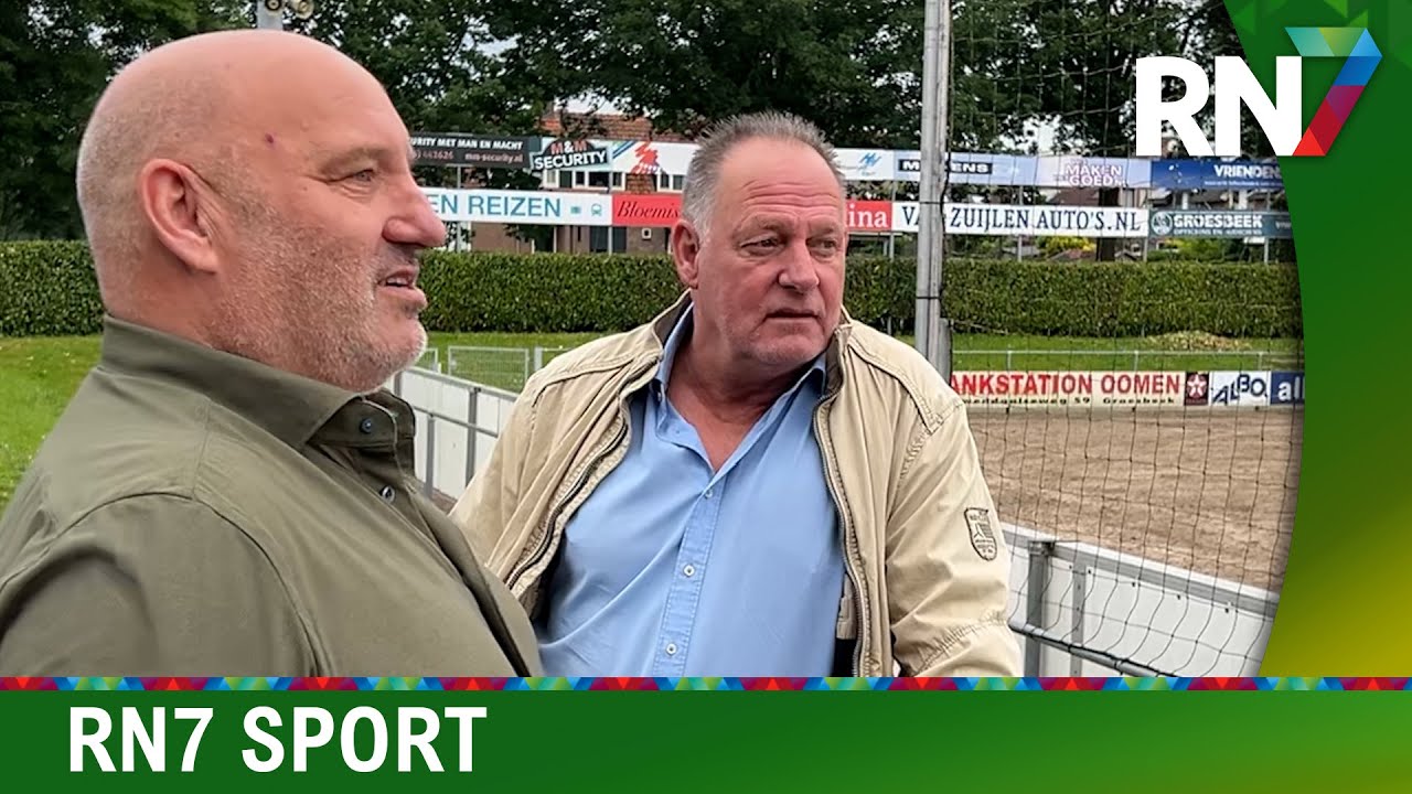 De Treffers zwaaide in 1988 het Nederlands elftal uit in Groesbeek. ||  RN7 SPORT