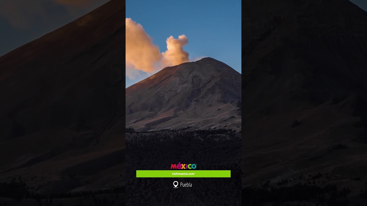 Increíbles imágenes del Popocatépetl  🇲🇽 #visitméxico