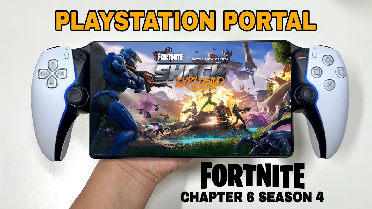 Fortnite on PlayStation Portal Gameplay