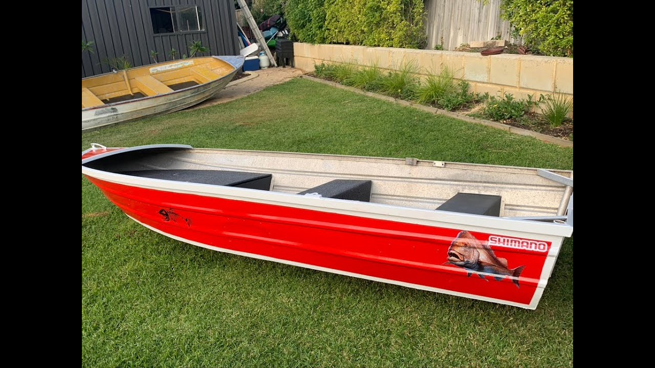 Tinny Restoration - Bringing and Old Tinny Back to Life!!