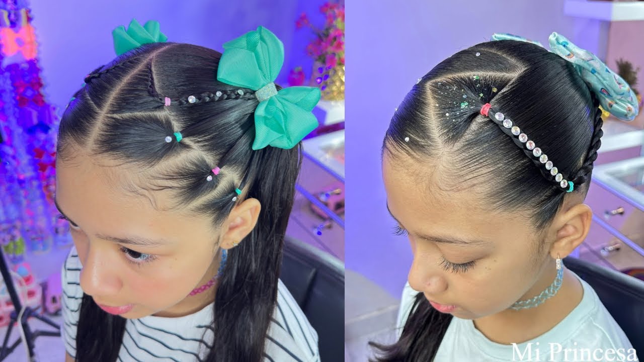 😍 Dos ideas de peinados 