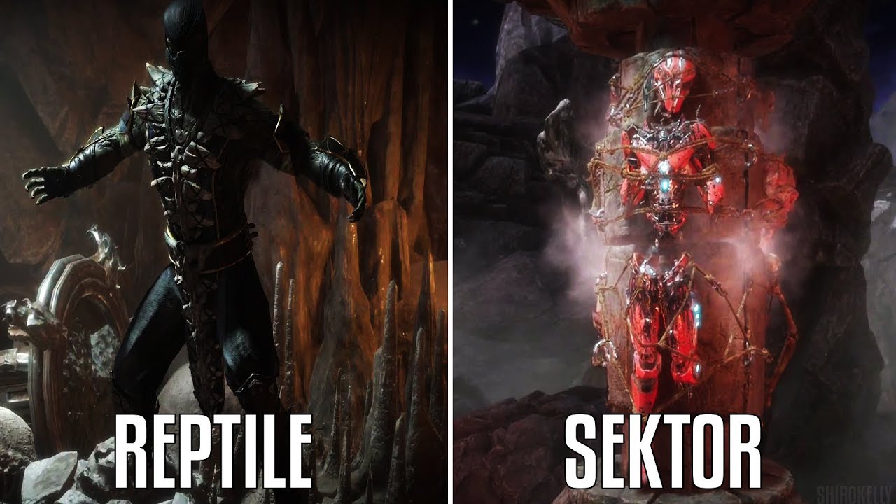 Mortal Kombat 11 : krypt - Sektor and Reptile